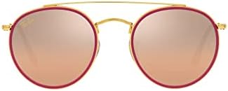 Ray-Ban Women's Rb3647n Double Bridge Round Sunglasses