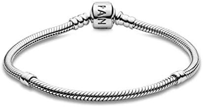 Pandora Jewelry Iconic Moments Snake Chain Charm Bracelet
