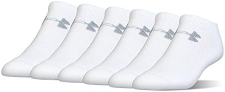 Under Armour Women's Cotton No Show Socks, Multipairs