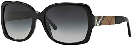 BURBERRY BE4160 Square Sunglasses For Women + BUNDLE with Designer iWear Eyewear Care Kit