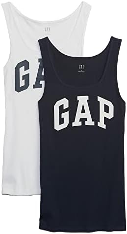 GAP Women's 2-Pack Ribbed Tank Top