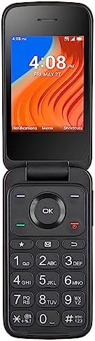 Total by Verizon TCL Flip 2, 16GB, Black - Prepaid Smartphone (Locked to