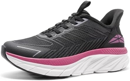 ALLSWIFIT Women's Slip On Walking Shoes Running Comfortable Tennis Breathable Non Slip Athletic Gym Workout Cross Training Sneakers