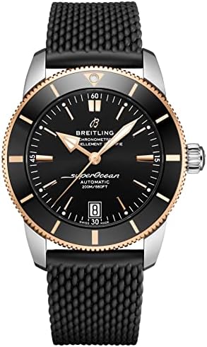 Breitling Suprocean Heritage II Black Rose Gold Breitling Calibre 20 42 UB2010121B1S1