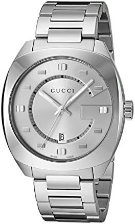 Gucci Swiss Quartz Stainless Steel Dress Watch, Color(Model: YA142308)