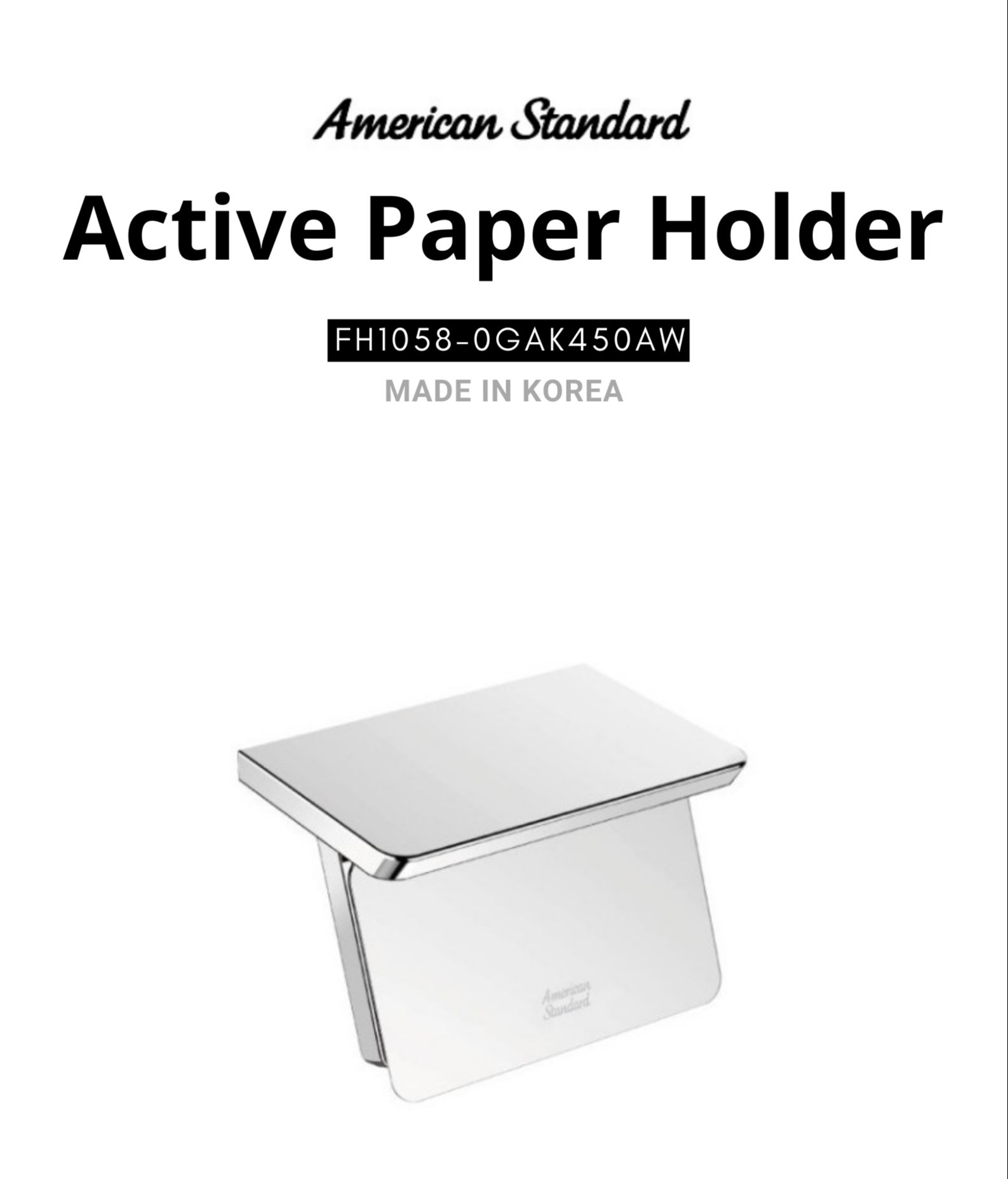 [SG SELLER] AMERICAN STANDARD Active Paper Holder