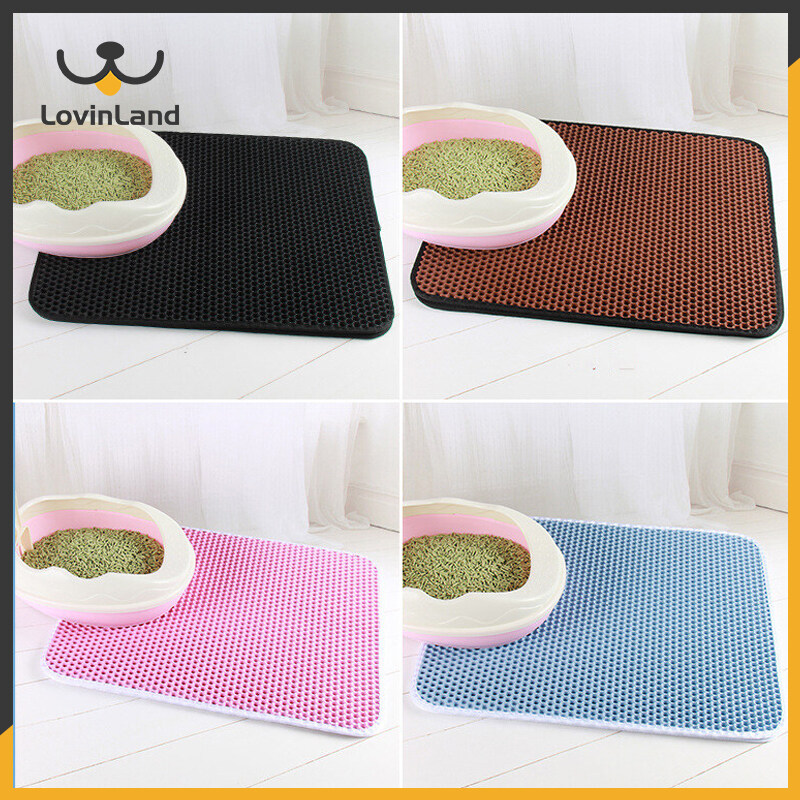 [Lovinland] Pet Double-layer Cat Litter Pad Sand-proof and Waterproof Cat Mat Cat and Dog Universal Pet Mat Cat Accessories Dog Accessories