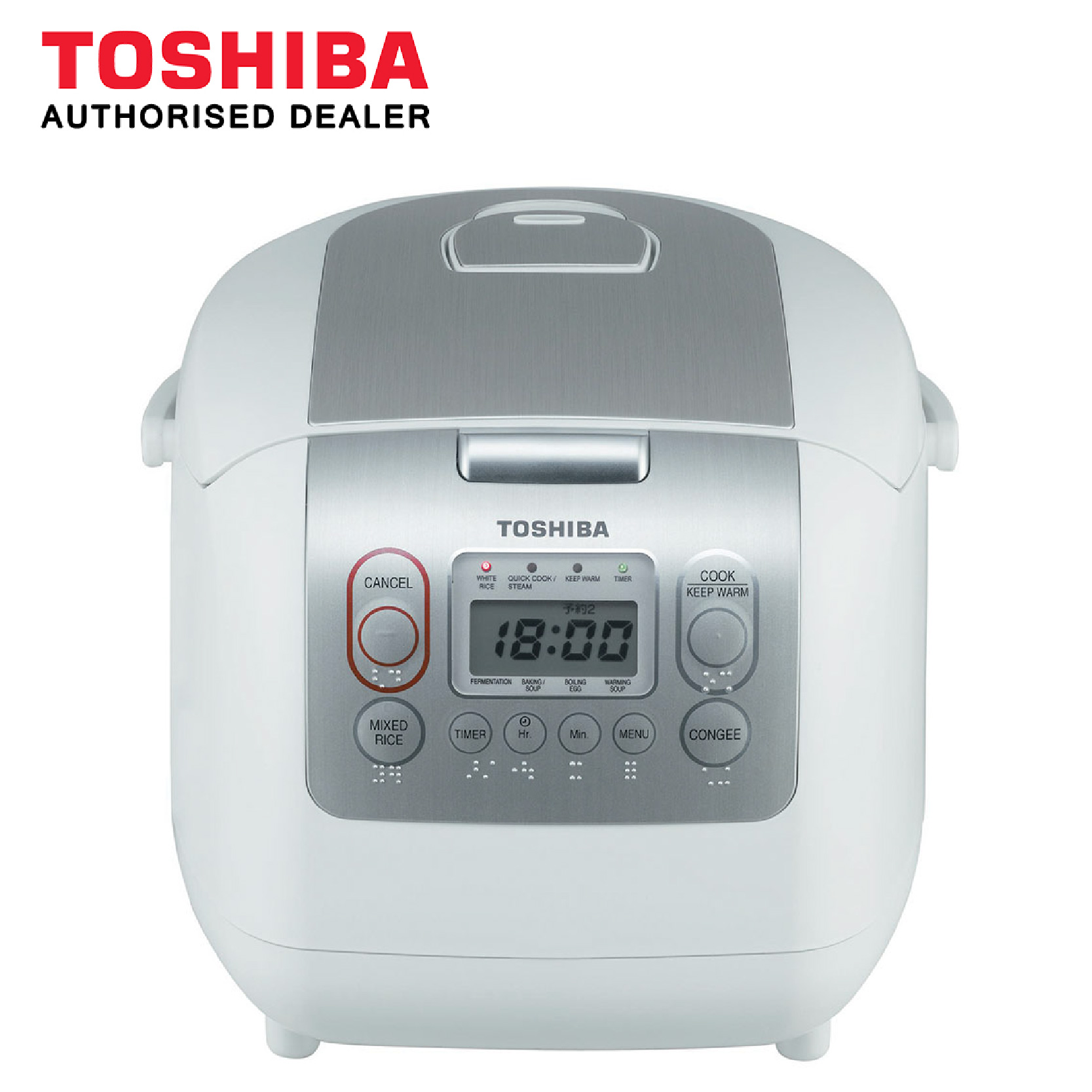 Toshiba 1.0L Electric Rice Cooker RC-10NMFEIS
